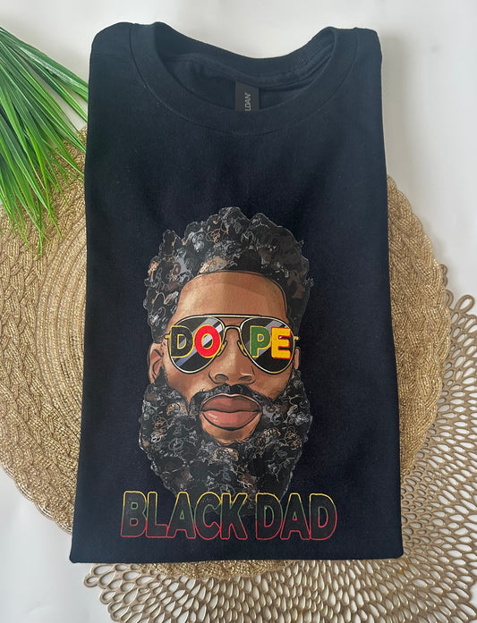 Dope Black Dad Tee