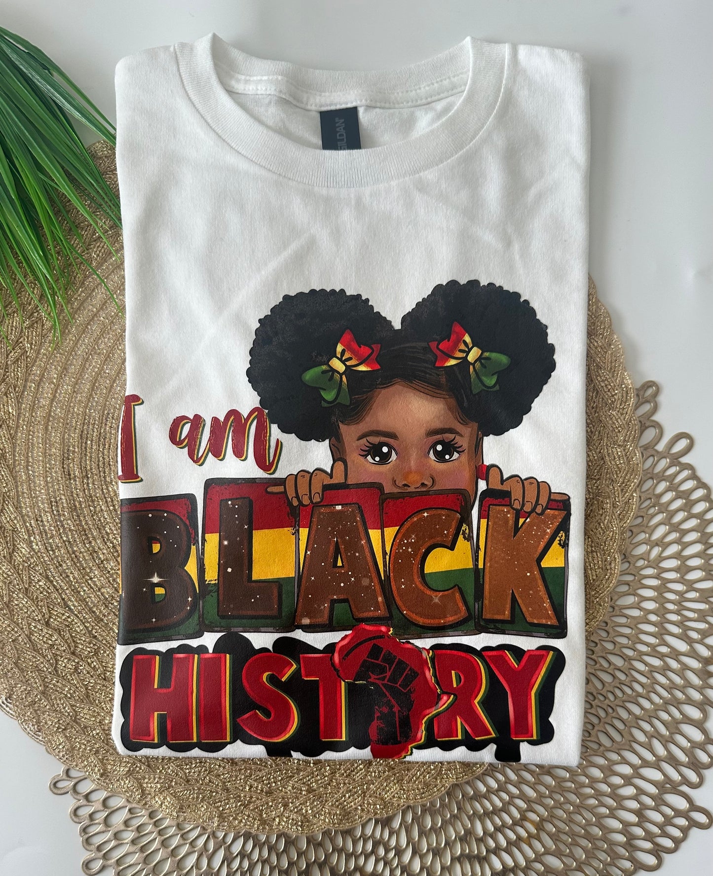 I am Black History Youth Tee