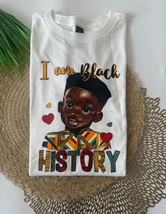 I am Black History Youth Tee
