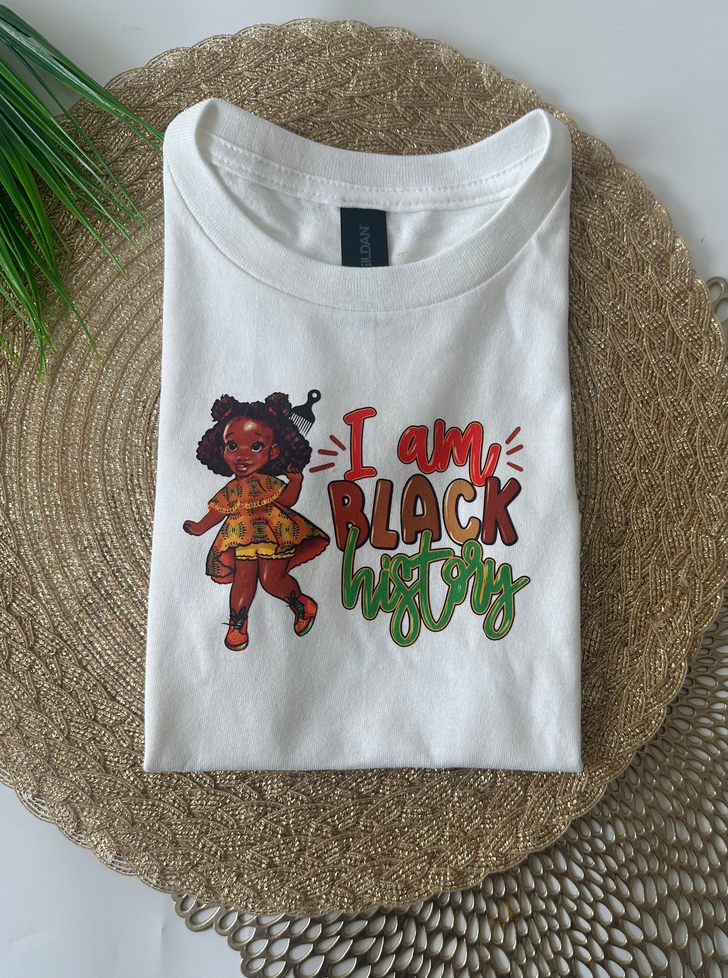 I am Black History Toddler Tee
